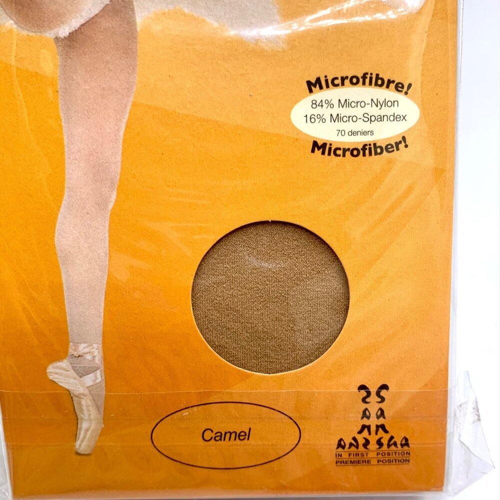 Sansha Adult Camel Footed Tights Pack of 2 Dance Ballet Jazz Tap Lyrical T99 - Picture 4 of 9
